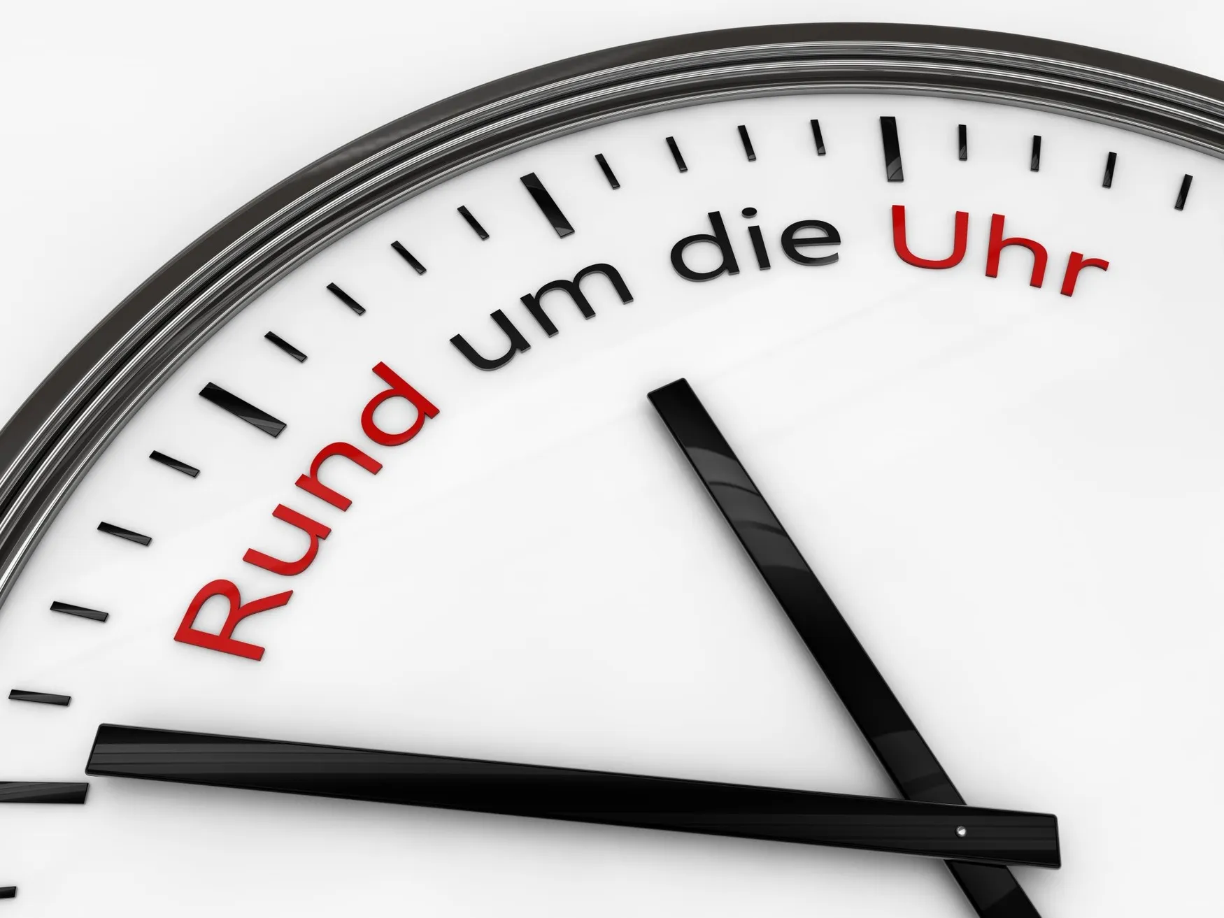 Bild einer Uhr