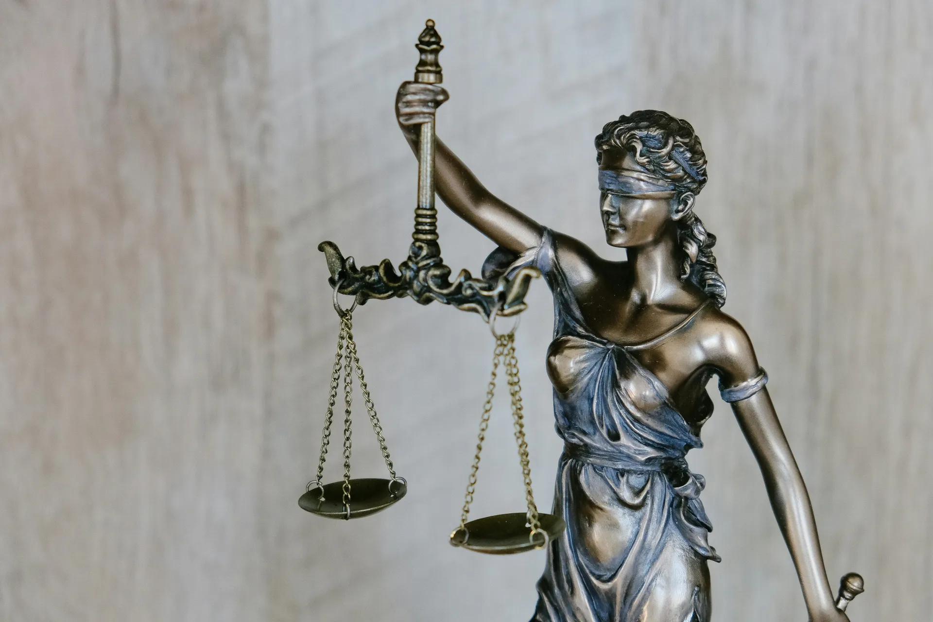 Abbildung der Justizia