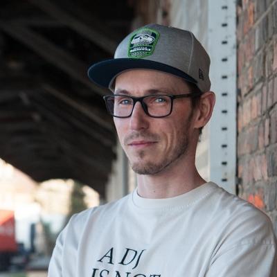 Portrait junger Mann