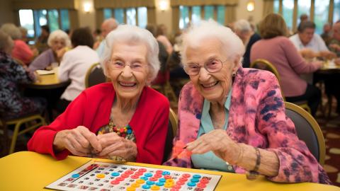 Foto: Damen beim Spiel