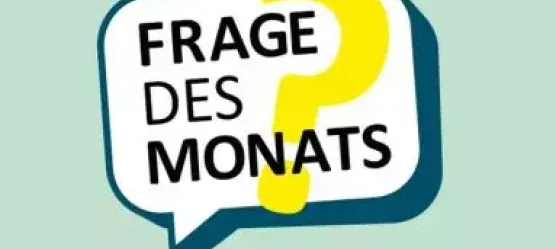 Bild: Logo Frage desMonats