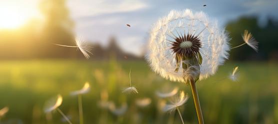 Pusteblume verweht