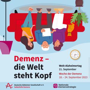 Bild: Plakat des Weltalzheimertages