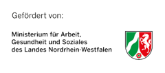 Gefördert von: Ministerium für Arbeit, Gesundheit und Soziales des
                     Landes Nordrhein-Westfalen